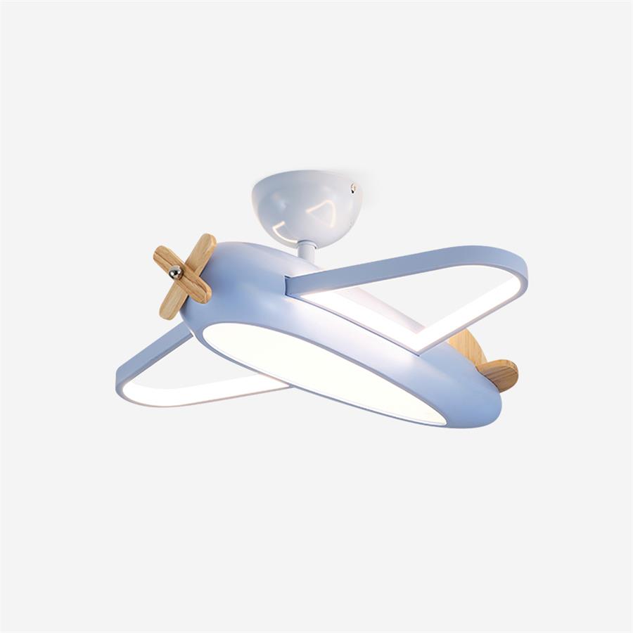 Ceiling Light With Integrated LED For Airplane Themed Kids Room